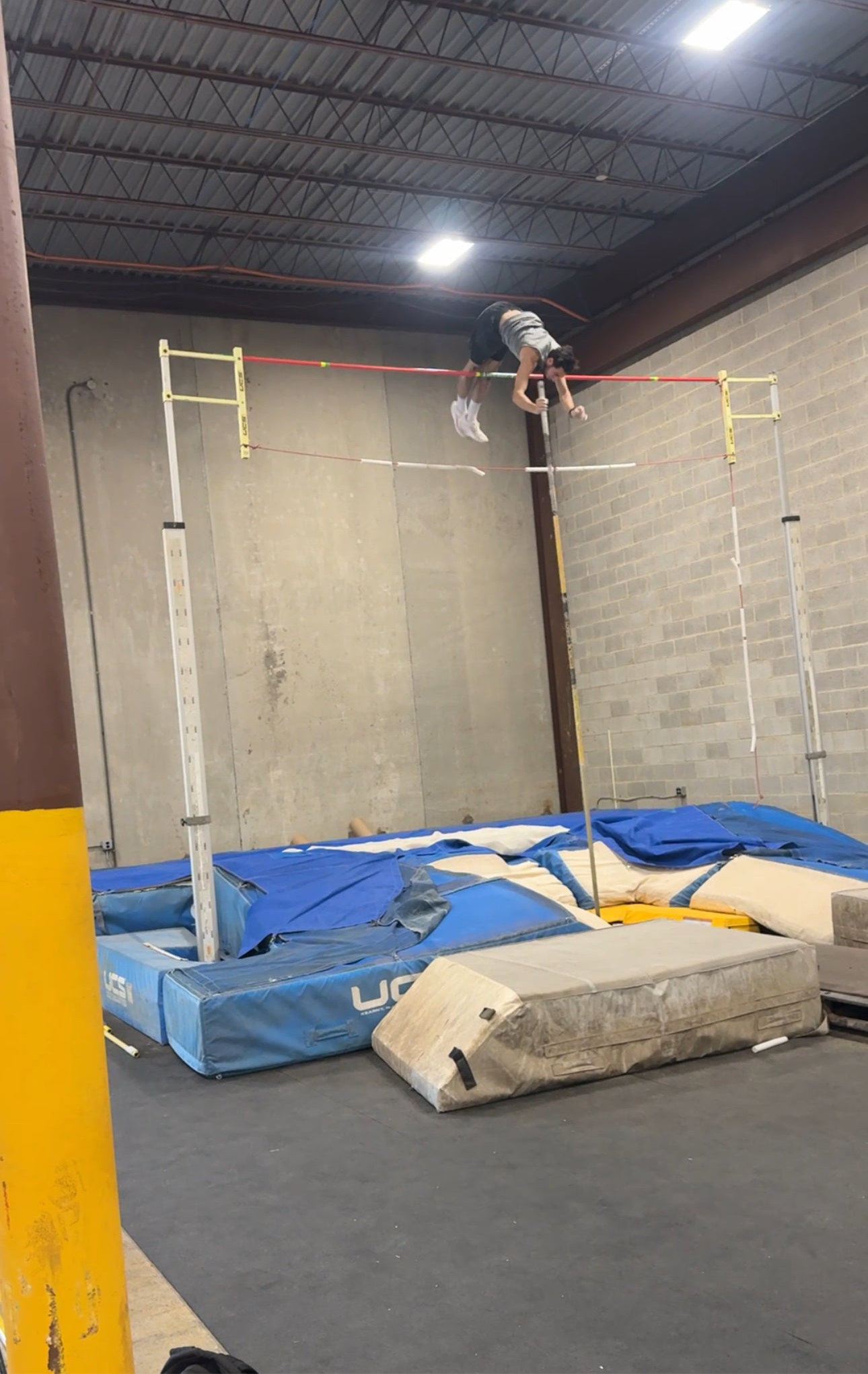 End of Spring Pole Vault Battle