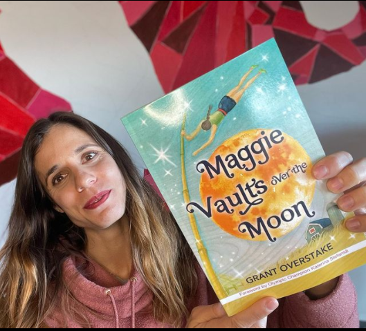 Maggie Vaults Over the Moon [Pole Vault Book]